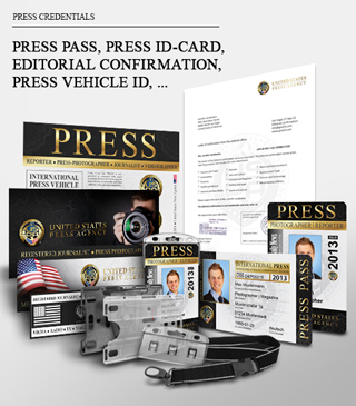 Press Pass - Press Credentials
