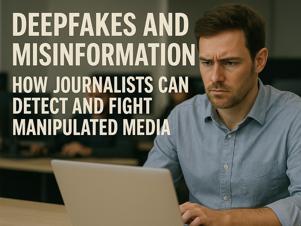 Deepfakes and Misinformation: How Journalists Can Detect and Fight Manipulated Media