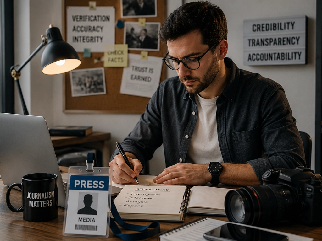 Independent journalist researching and writing articles