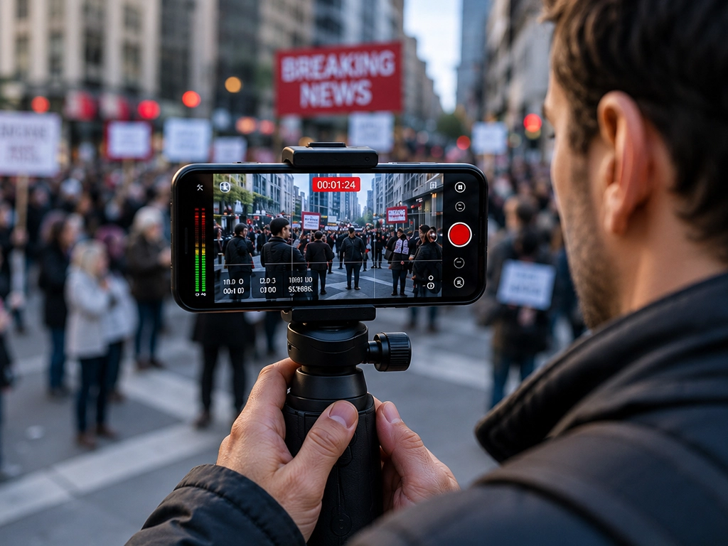 Mobile Journalism (MoJo): Reporting Professionally with Just a Smartphone